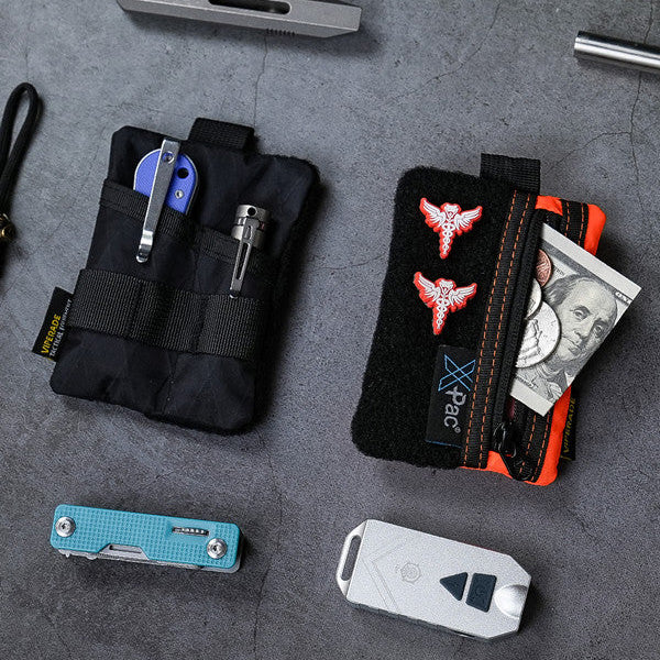 Viperade VE15 Mini EDC Pocket Organizer, X-PAC Black
