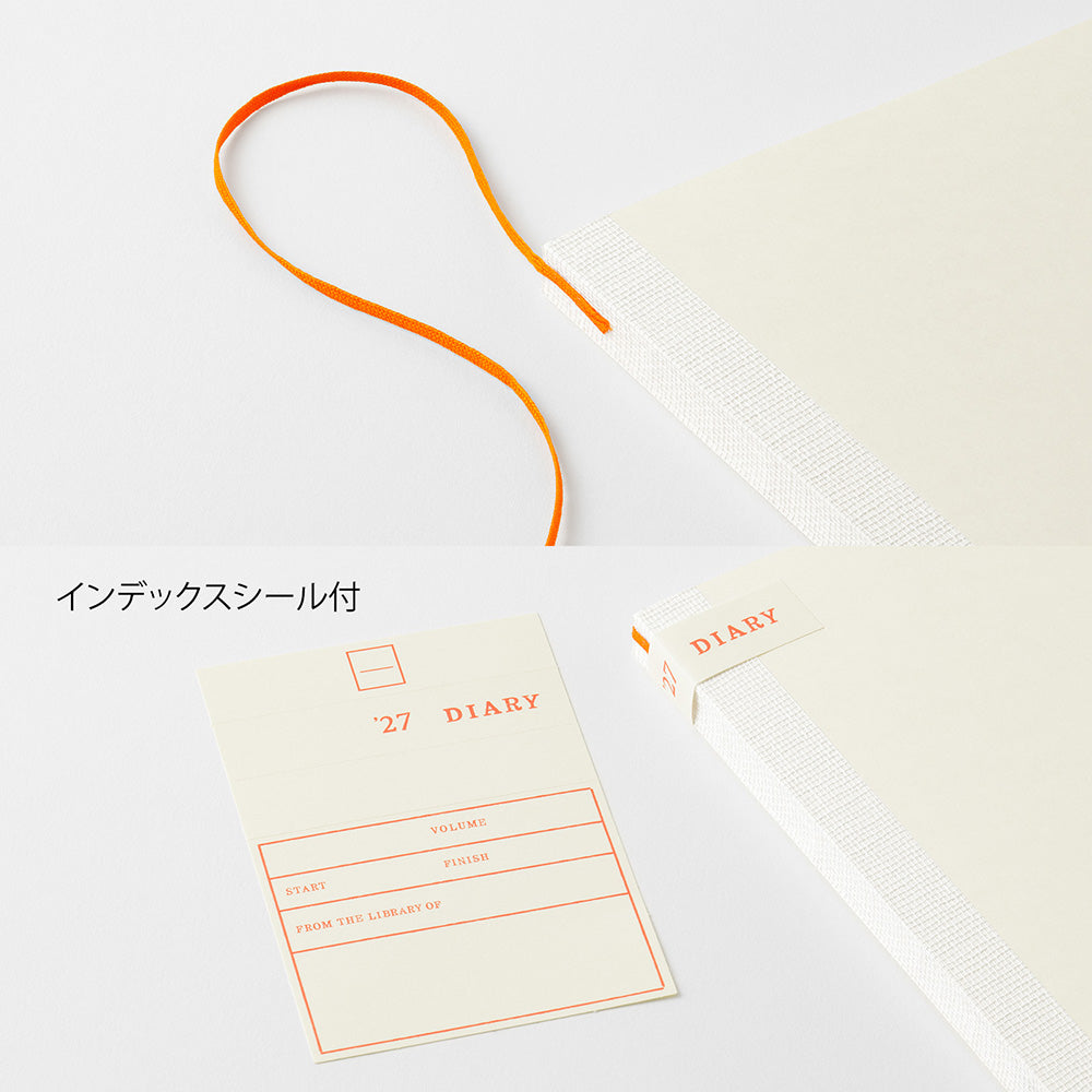 Midori MD Notebook Diary 2027, A5