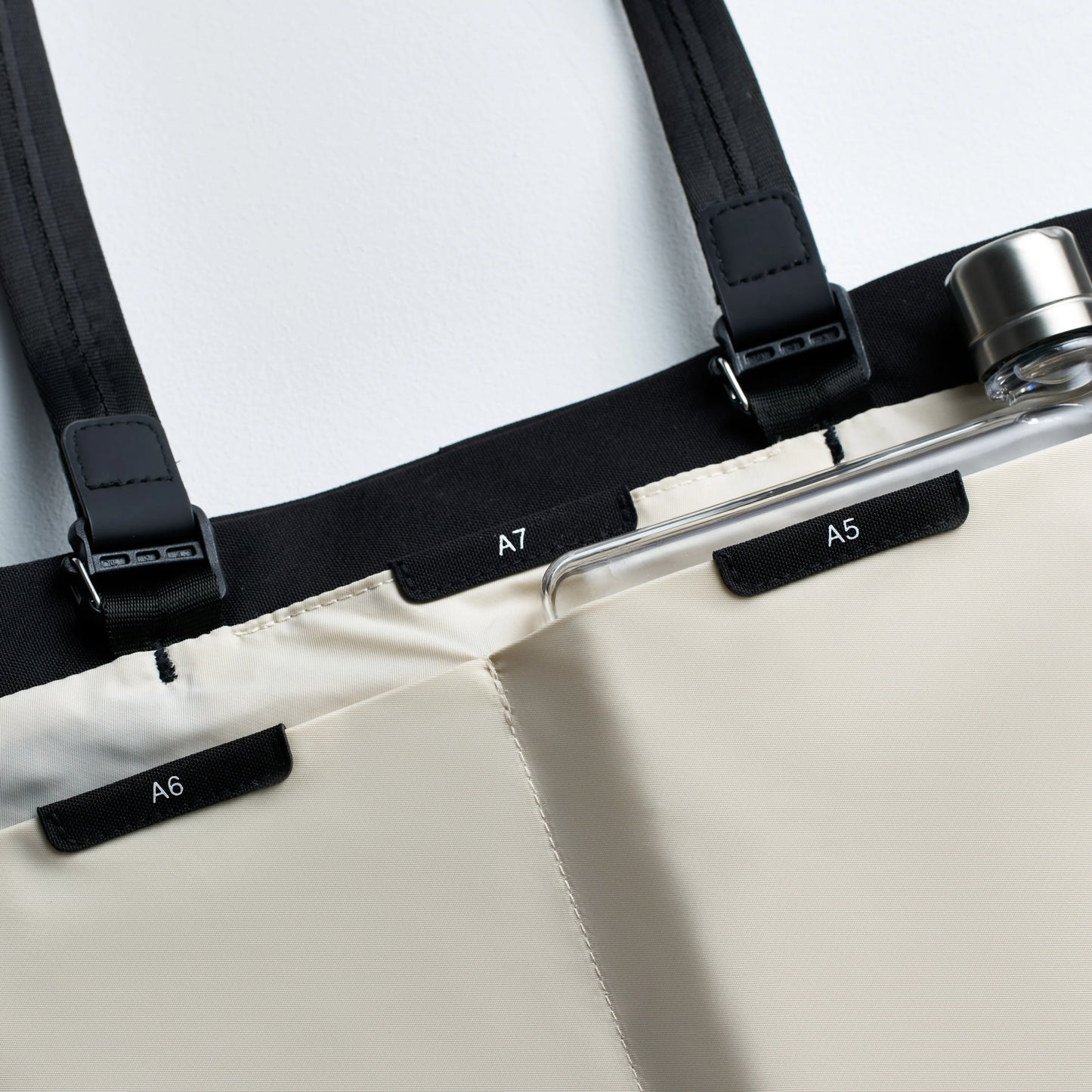Memobottle™ A3 Daily Tote, Black Ash
