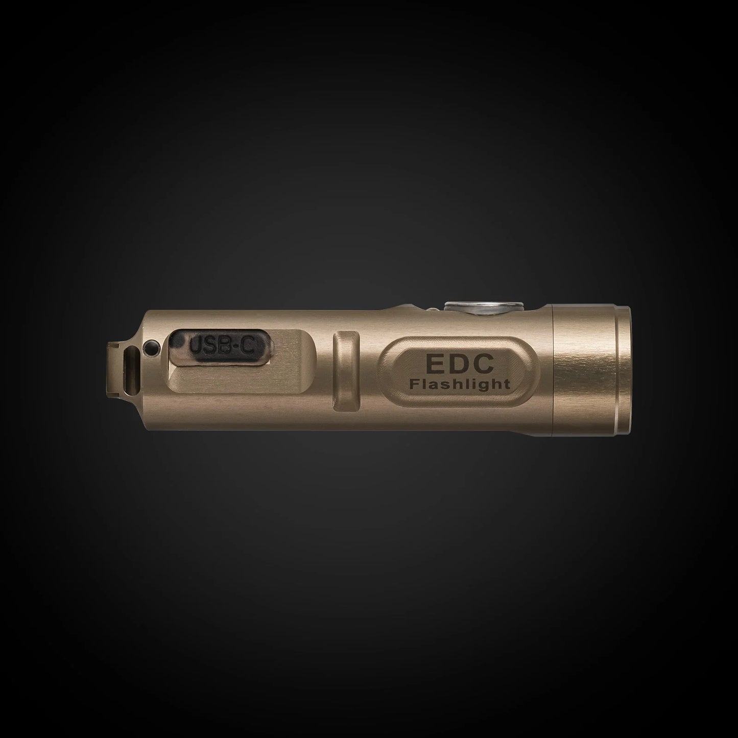RovyVon Aurora A3 Pro Aluminum Keychain Flashlight 6500K, Desert Tan
