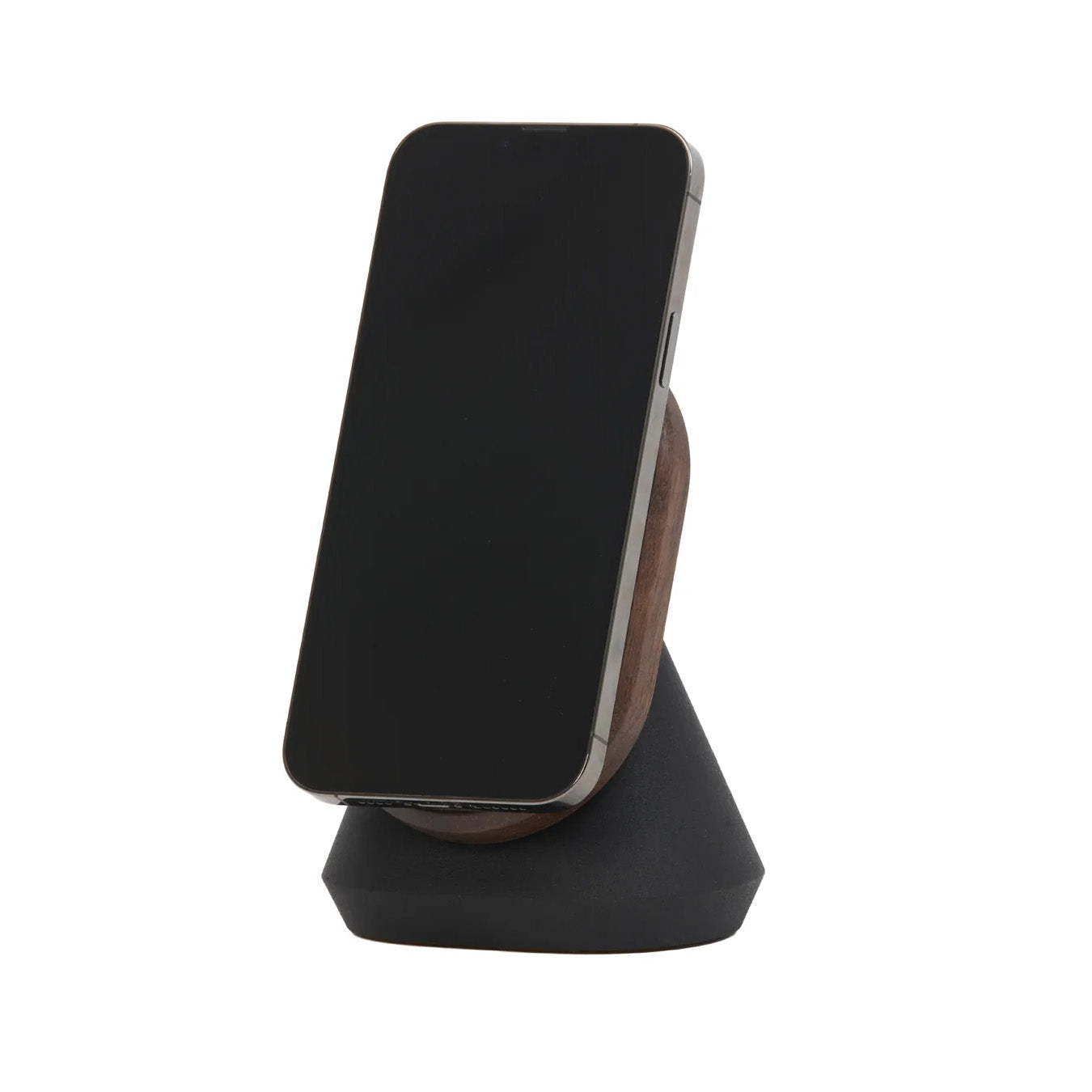 Oakywood MagSafe iPhone Stand, Walnut