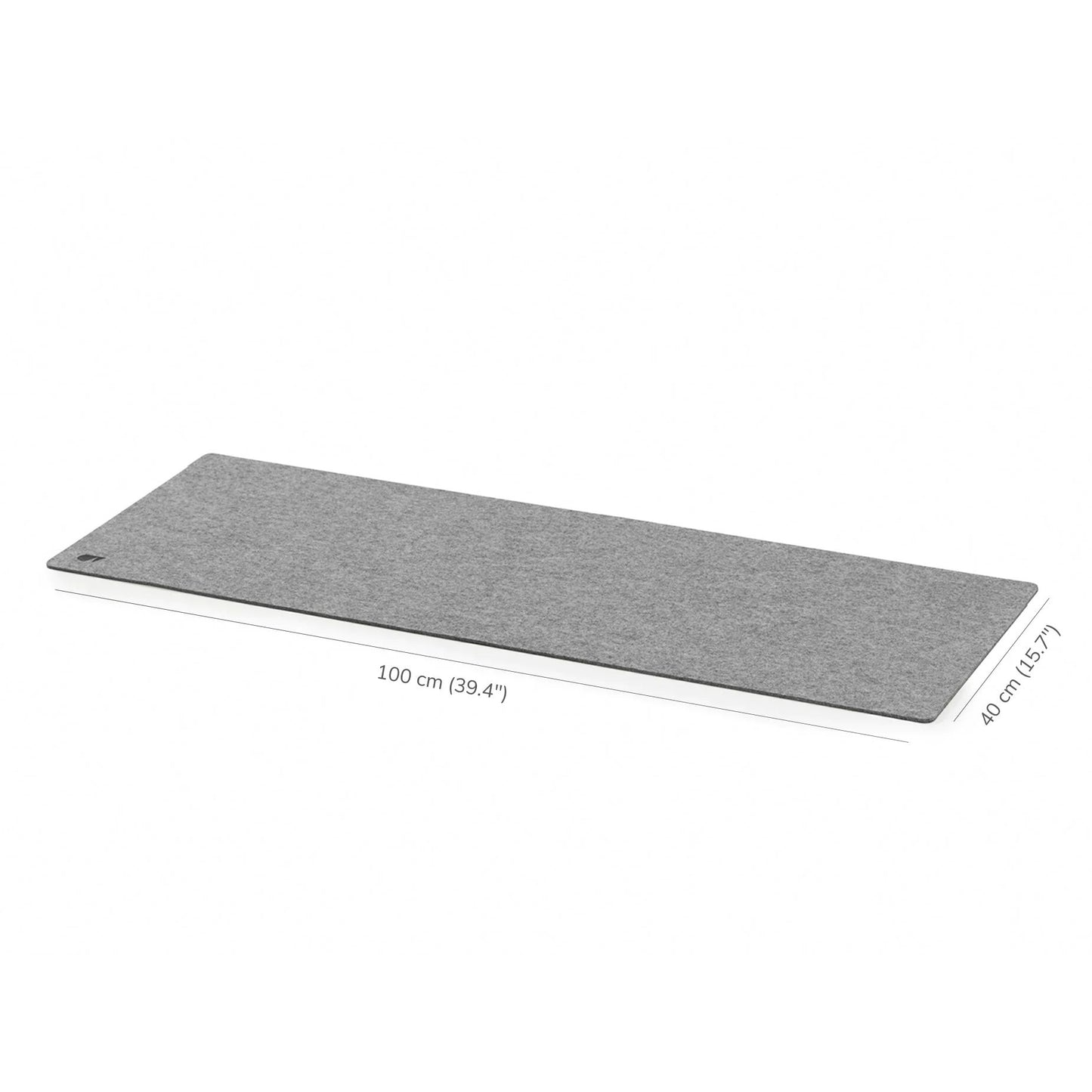 Oakywood Felt&Cork Desk Mat XL (100 x 40 cm), Grey