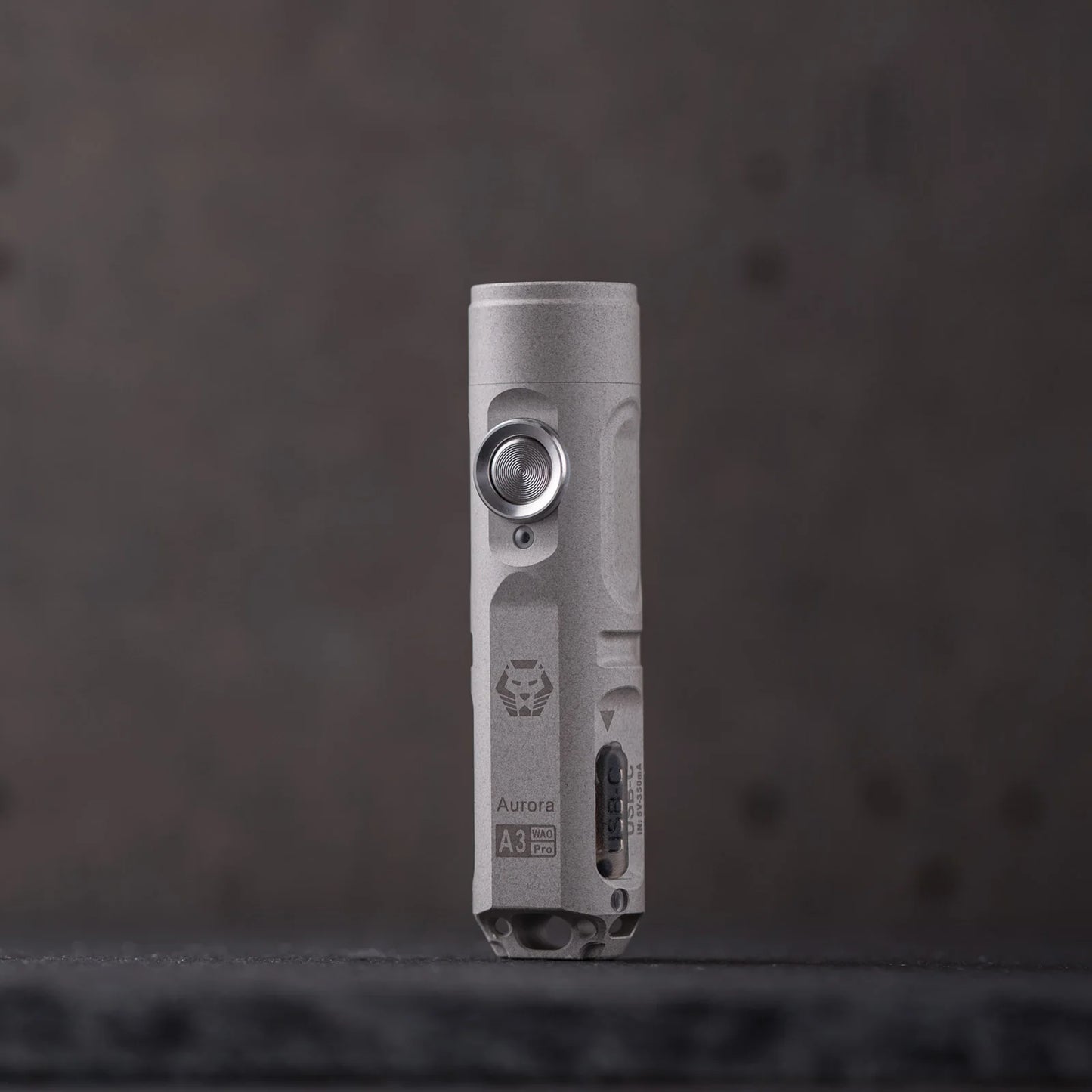 RovyVon Aurora A3 Pro Aluminum Keychain Flashlight 6500K, Marble Grey