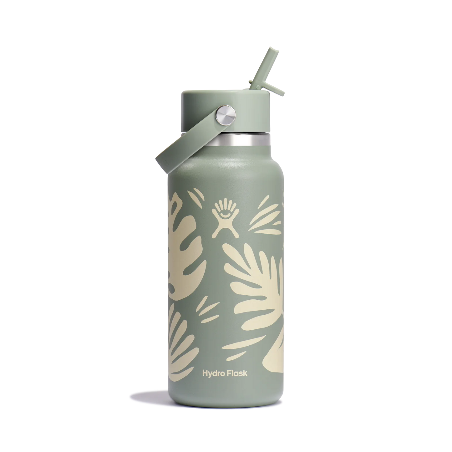 Hydro Flask Wide Mouth with Flex Straw Cap 32oz, Botanical Bliss