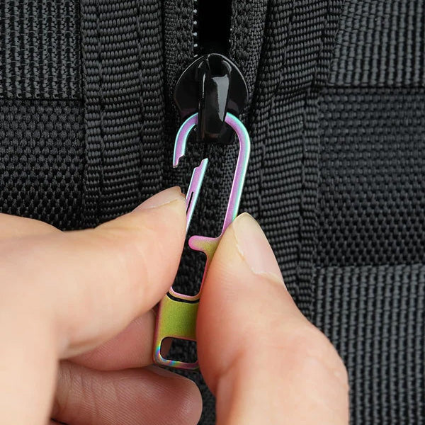 Viperade VAT1-M Heavy Duty Titanium Zipper Pull Replacement (4pcs), Black