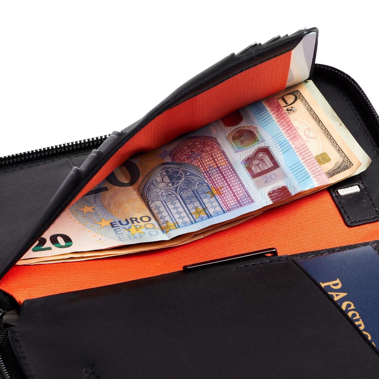 Bellroy Travel Folio Carryology Essentials Edition, Black Ash