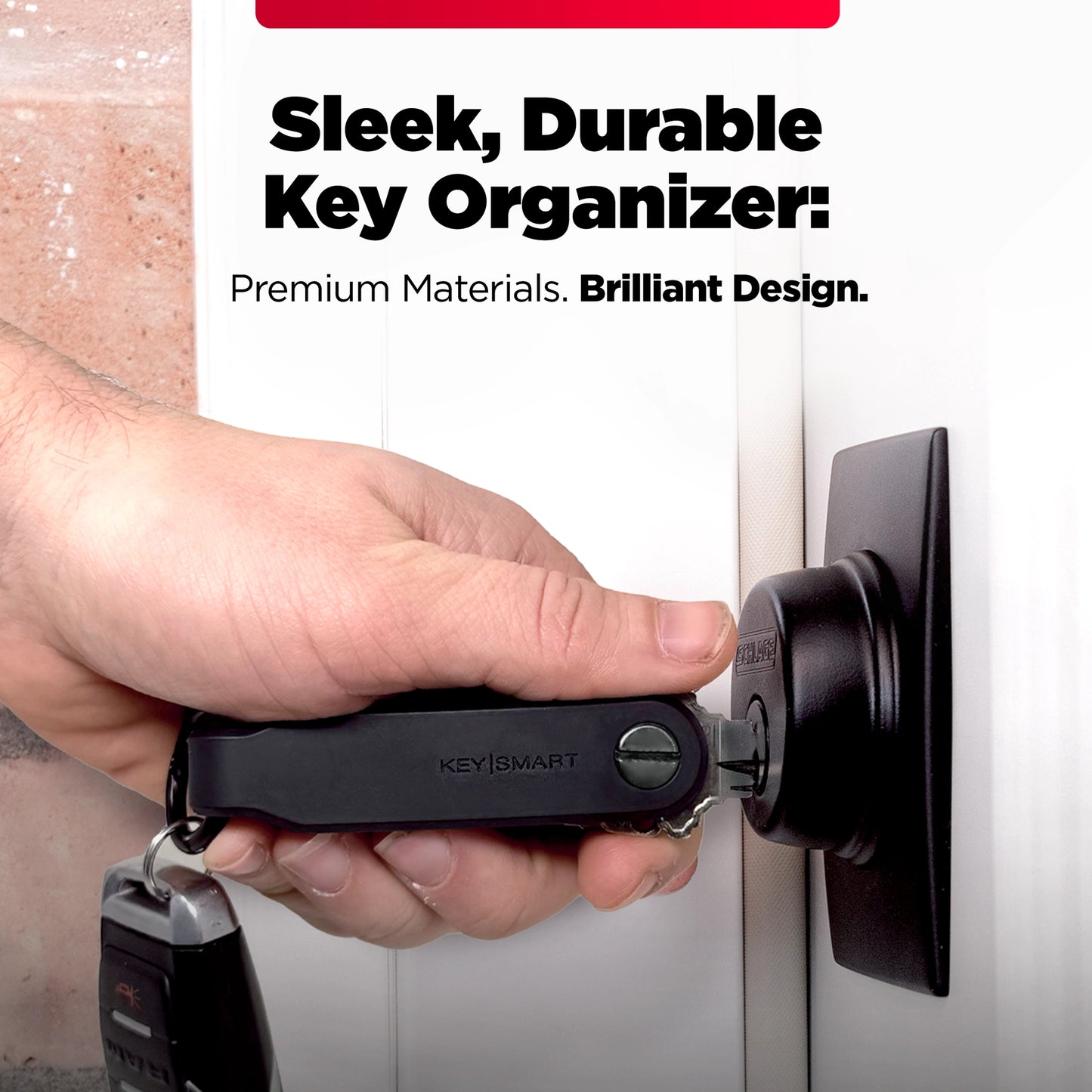 Keysmart® Loop Key Holder with Locking Screws 5 Keys