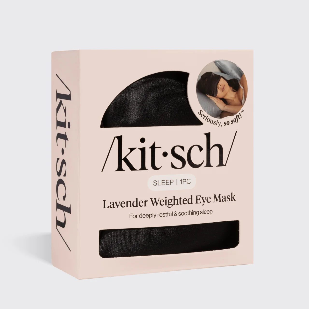 KITSCH Lavender Scented Satin Weighted Eye Mask