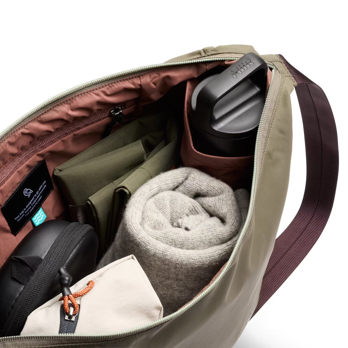 Bellroy Laneway Crescent Bag 12L, Sea Kelp