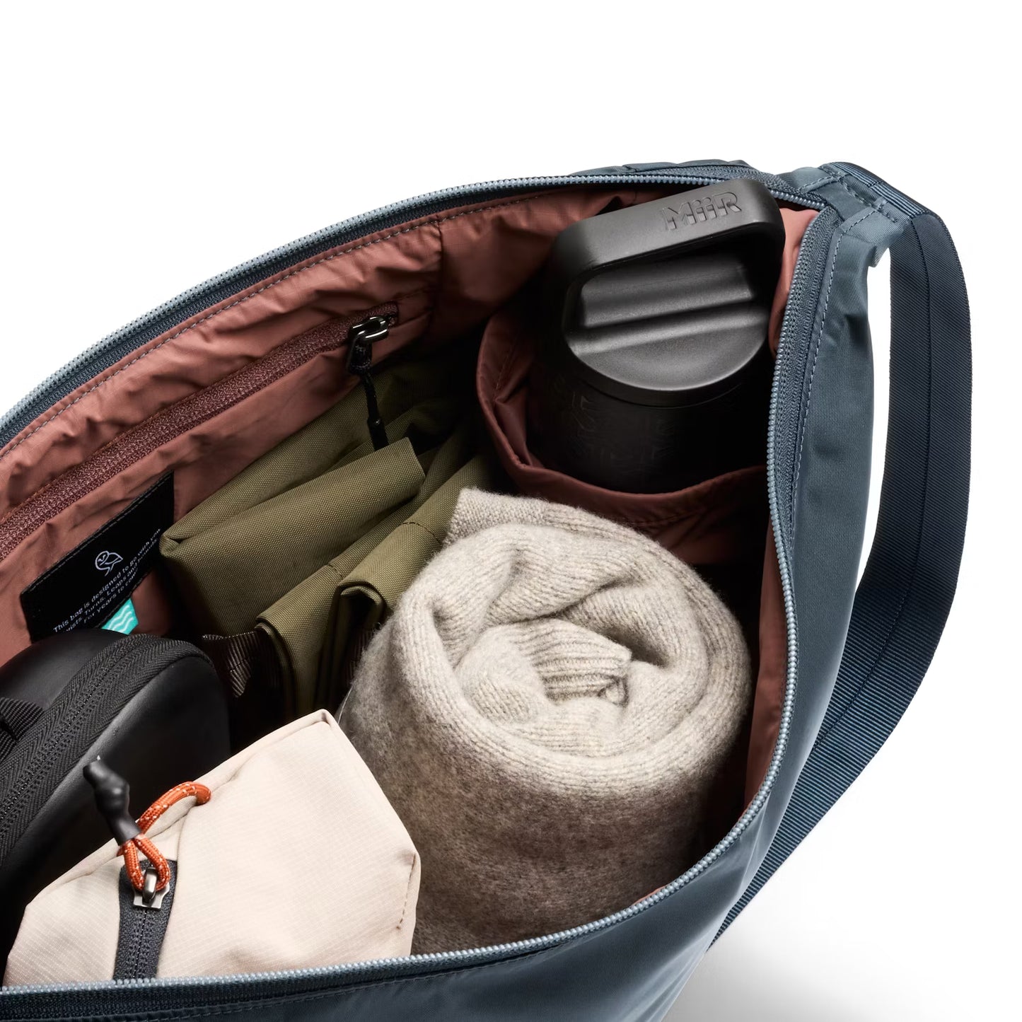 Bellroy Laneway Crescent Bag 12L, Blue Steel