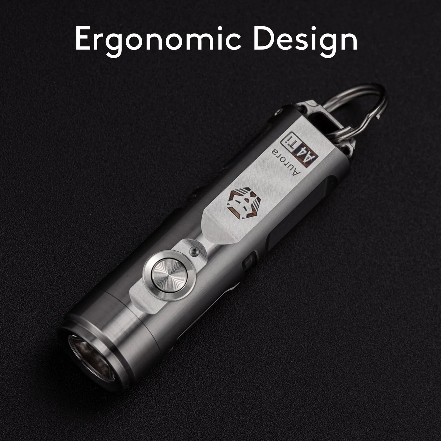 RovyVon Aurora A4 (4G) USB-C Titanium Keychain Flashlight 6500K