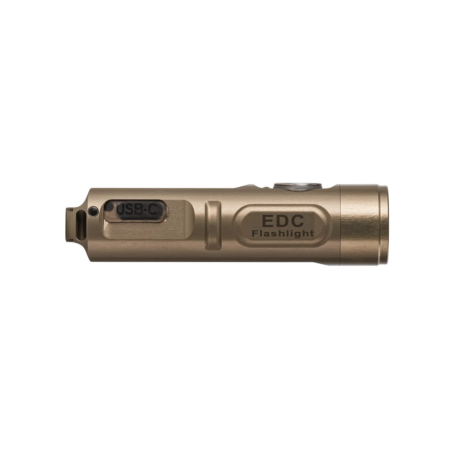 RovyVon Aurora A3 Pro Aluminum Keychain Flashlight 6500K, Desert Tan