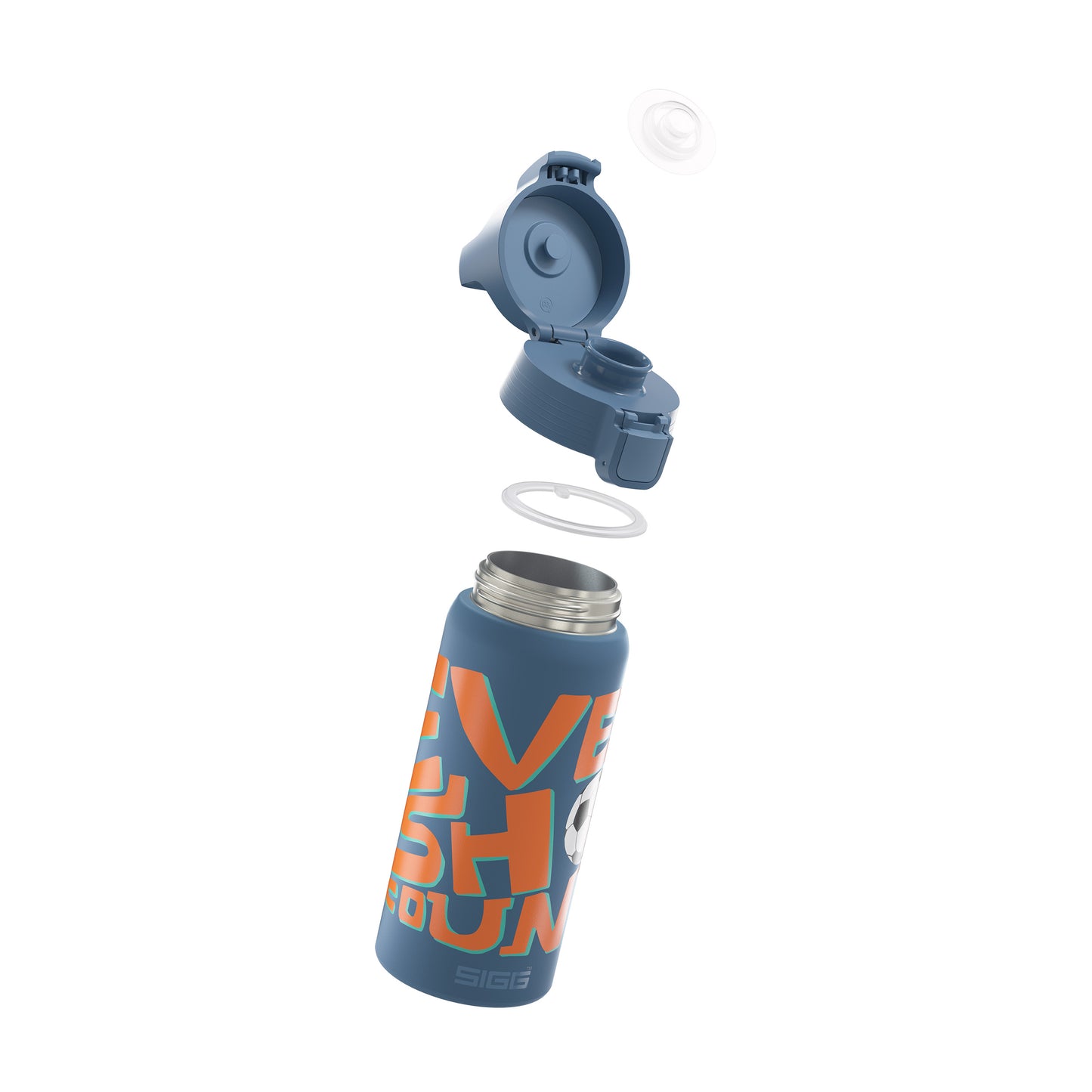 SIGG Kids Water Bottle Shield Therm ONE 0.5L, Ballgame