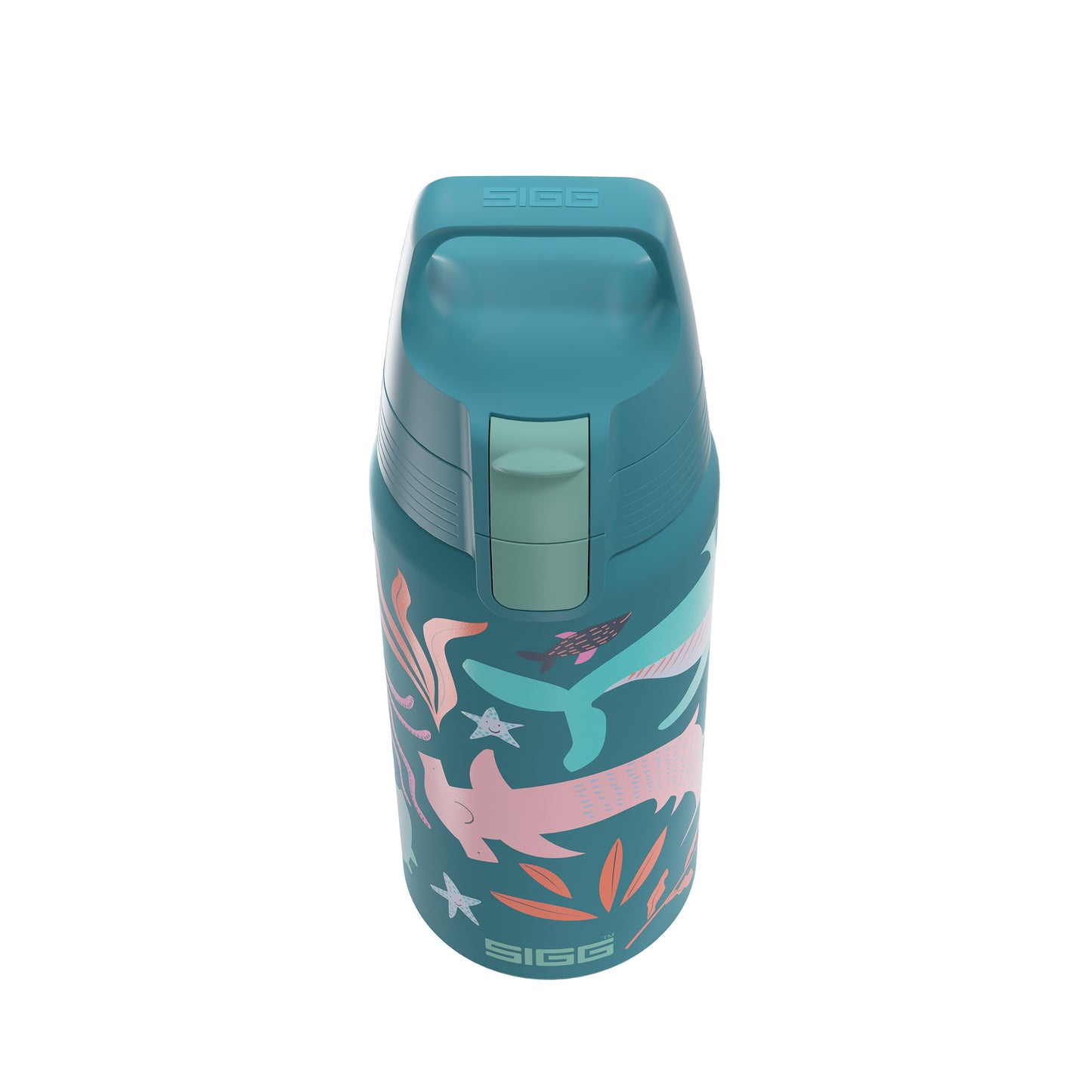 SIGG Kids Water Bottle Shield Therm ONE 0.5L, Blue World
