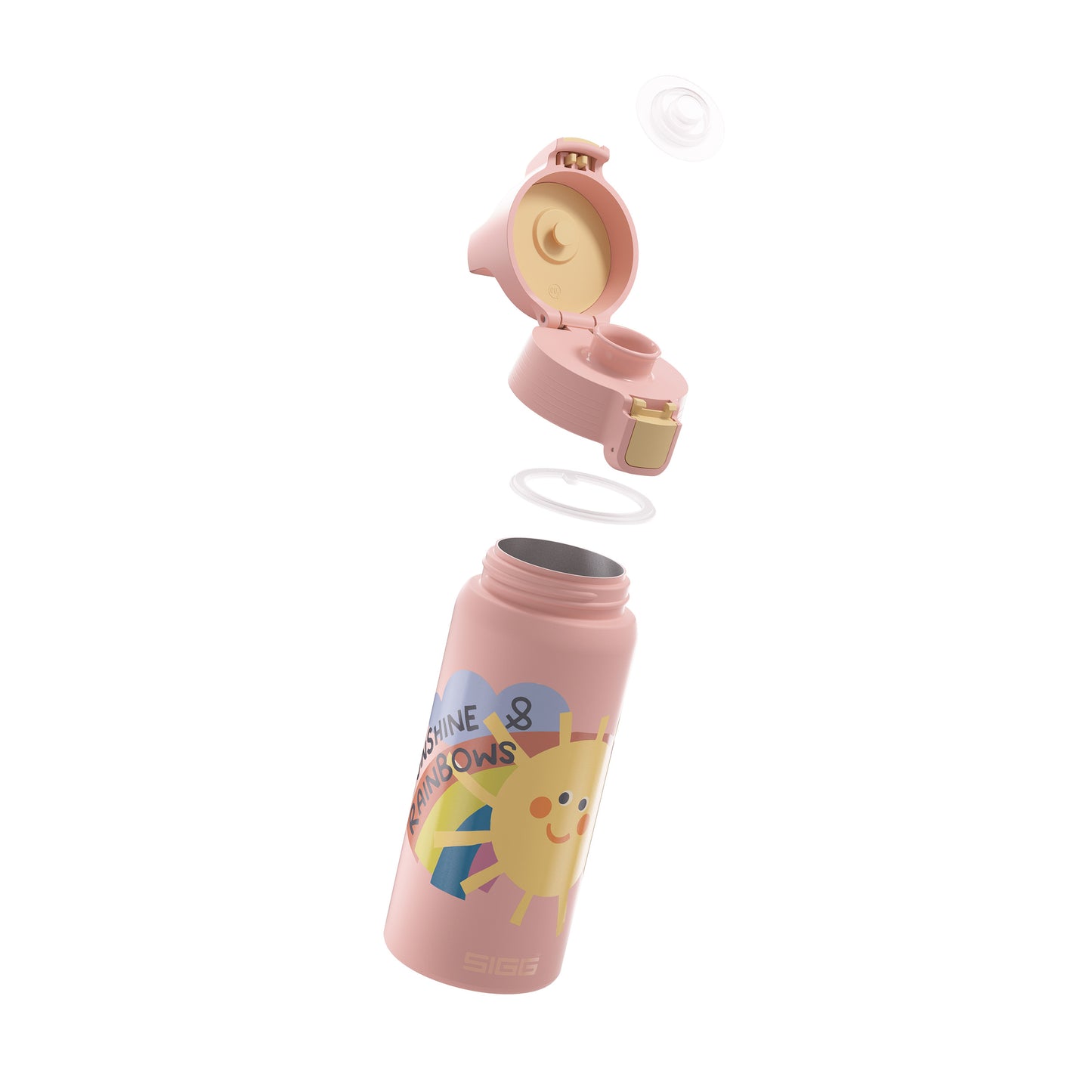SIGG Kids Water Bottle Shield Therm ONE 0.5L, Sunshine