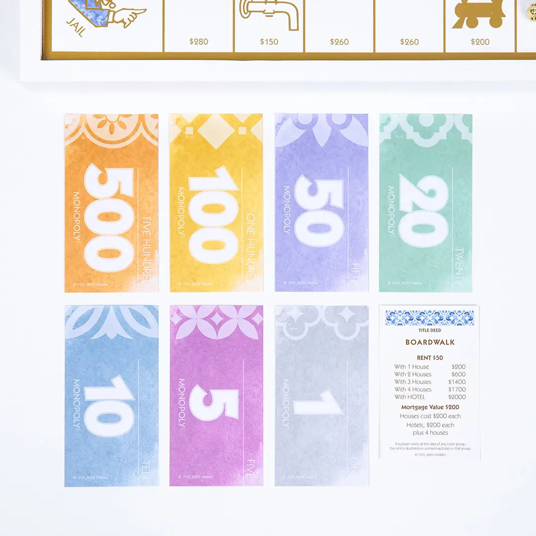 WS Game Company Monopoly Bianco Edition