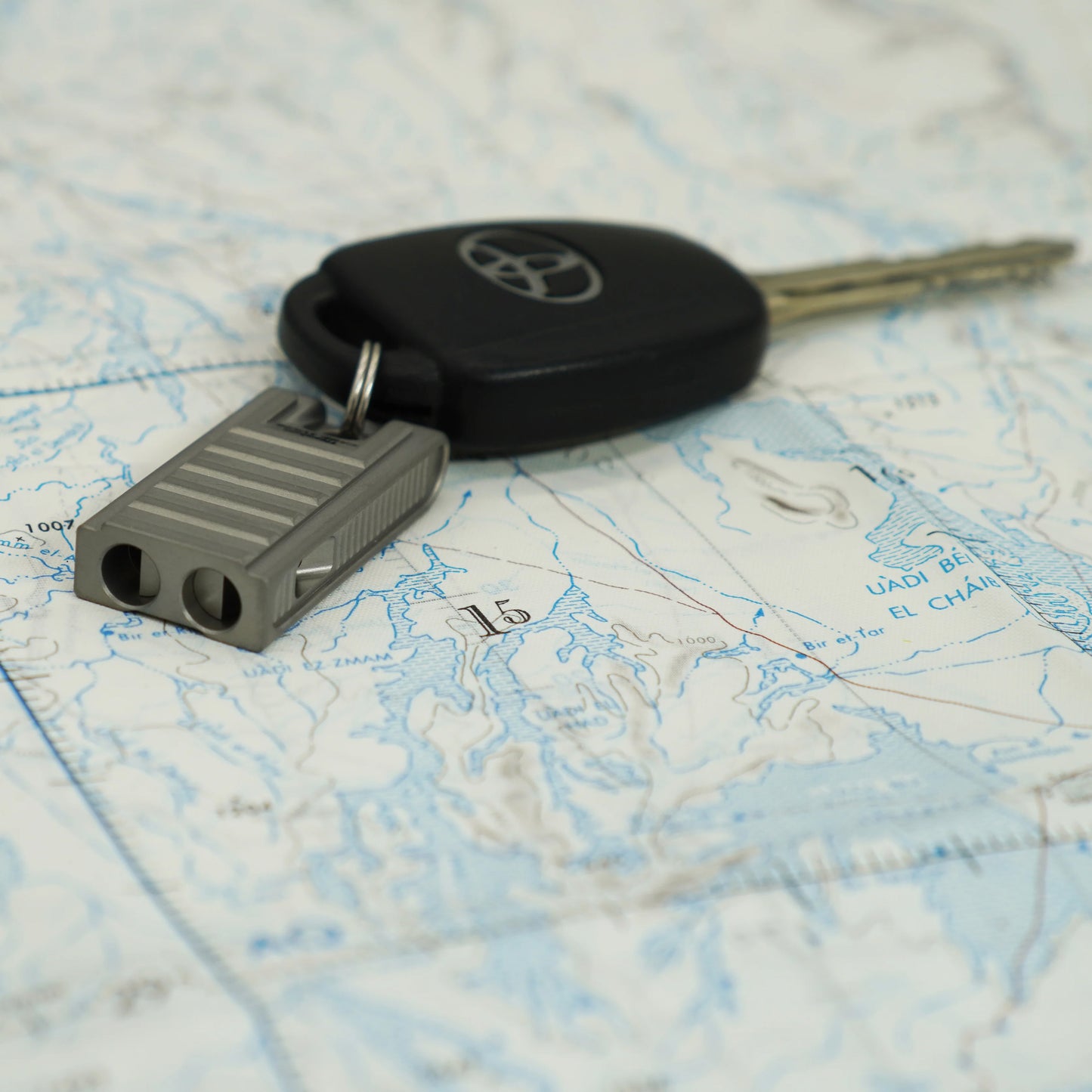 CountyComm Abrams Unibody Titanium Whistle