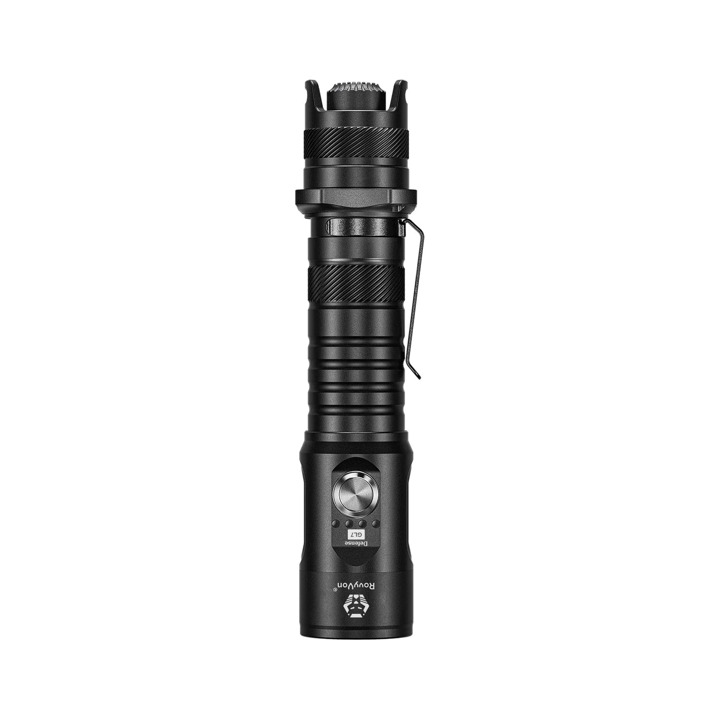 RovyVon GL7 (G2) 2000 Lumens Tactical Flashlight 6500K, Black