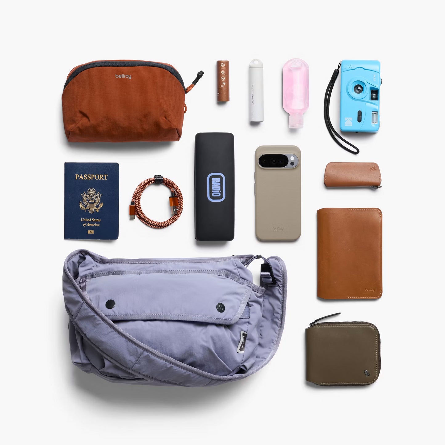 Bellroy Cinch Sling, Lilac Haze