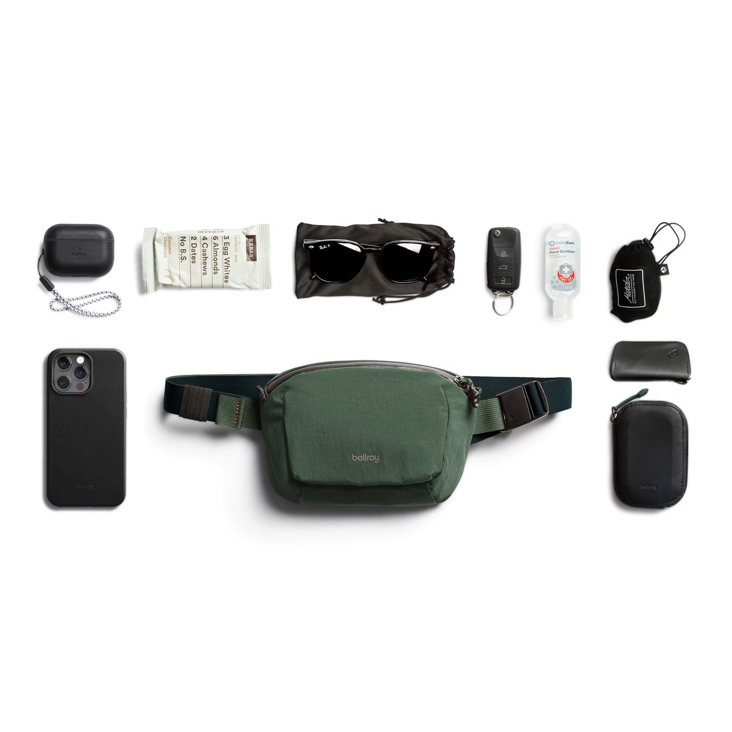 Bellroy Lite Belt Bag 1.8L, Spruce