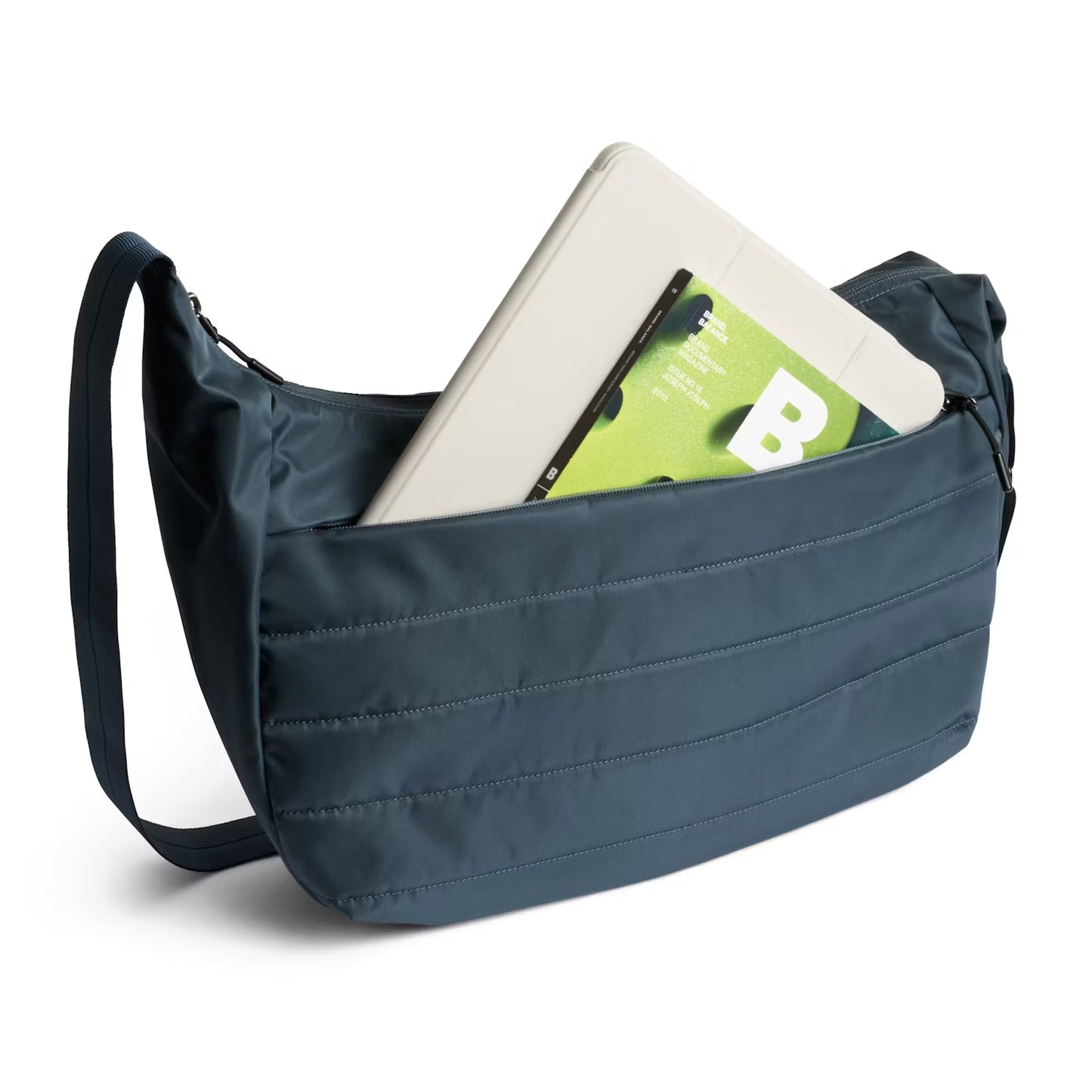 Bellroy Laneway Crescent Bag 12L, Blue Steel