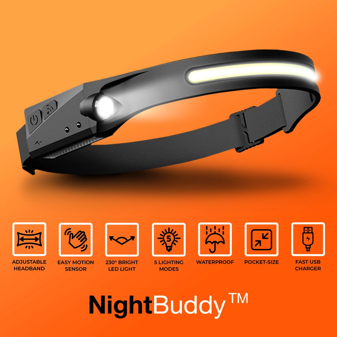 NightBuddy™ the Original Led Rechargeable Headlamp