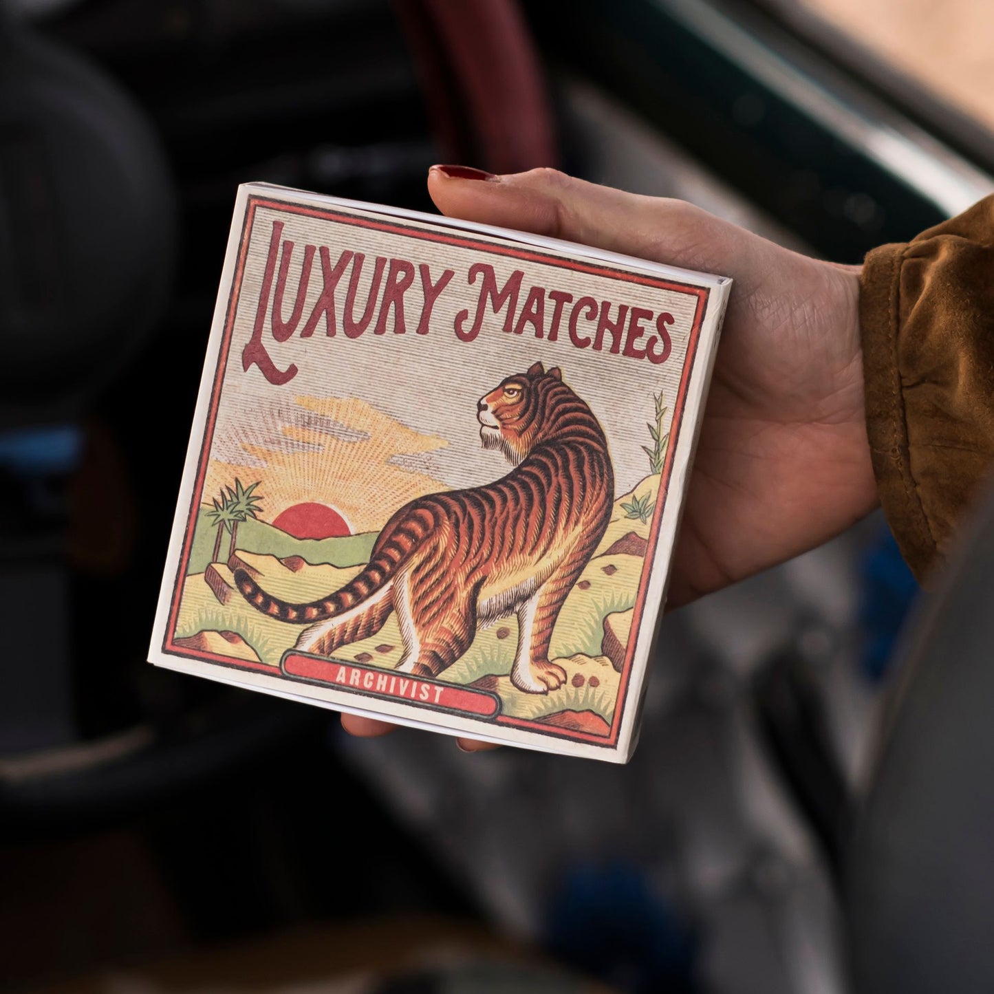 Archivist Gallery Matches, Sunrise Tiger
