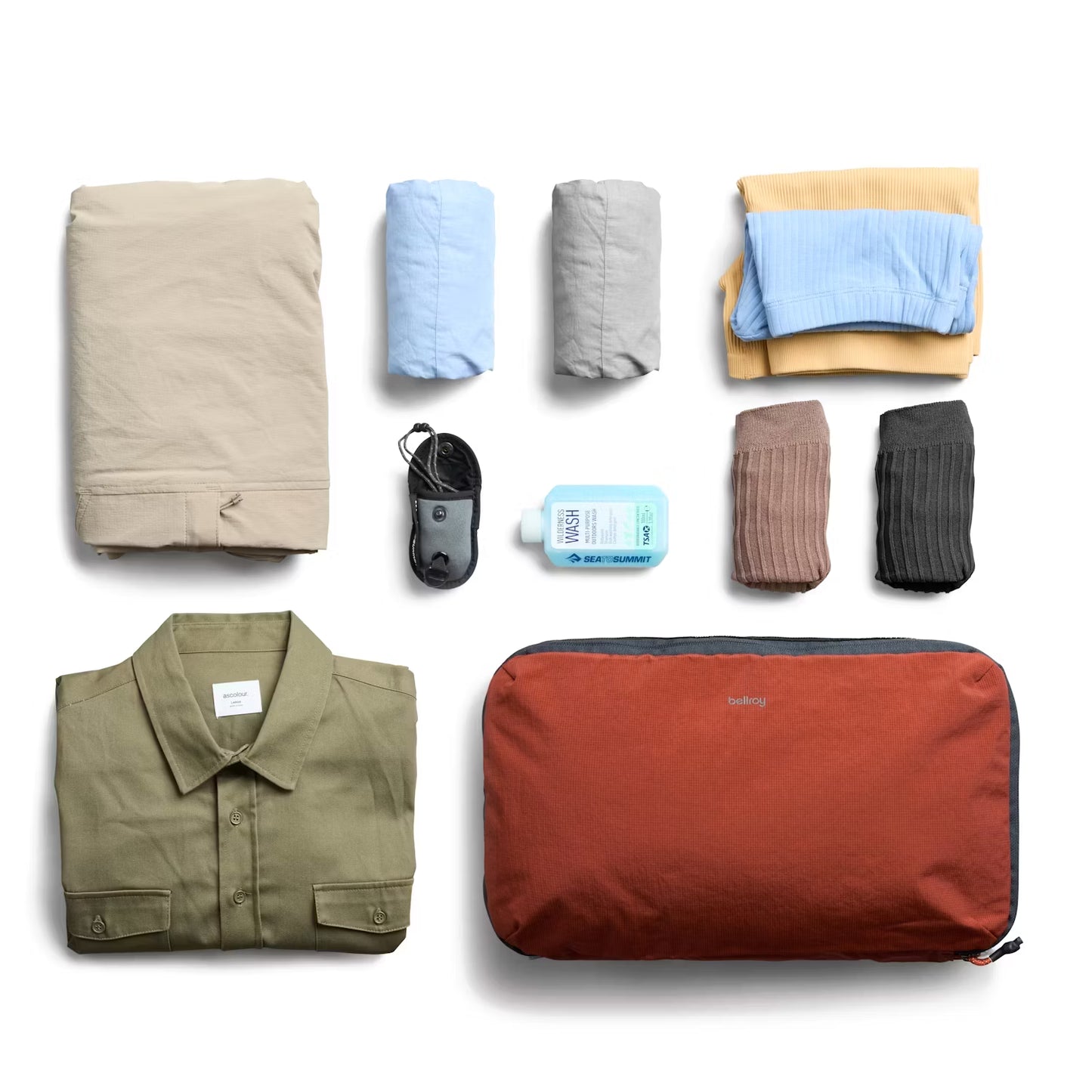 Bellroy Lite Packing Cube 12L, Clay