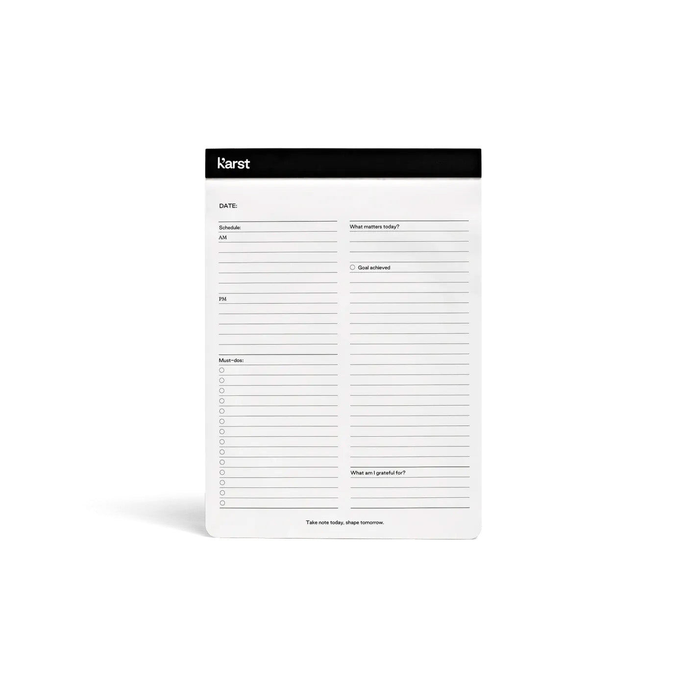 Karst Stone Paper Daily Action Pad A5