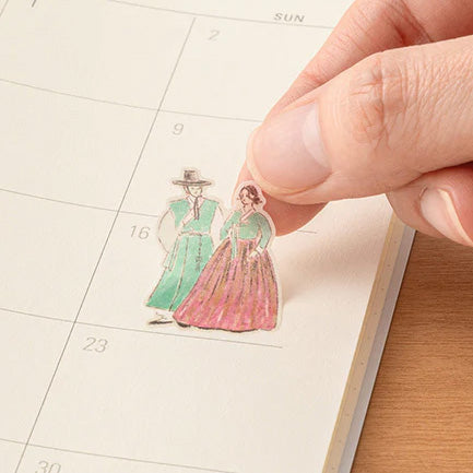 Midori Sticker, Korean Motifs