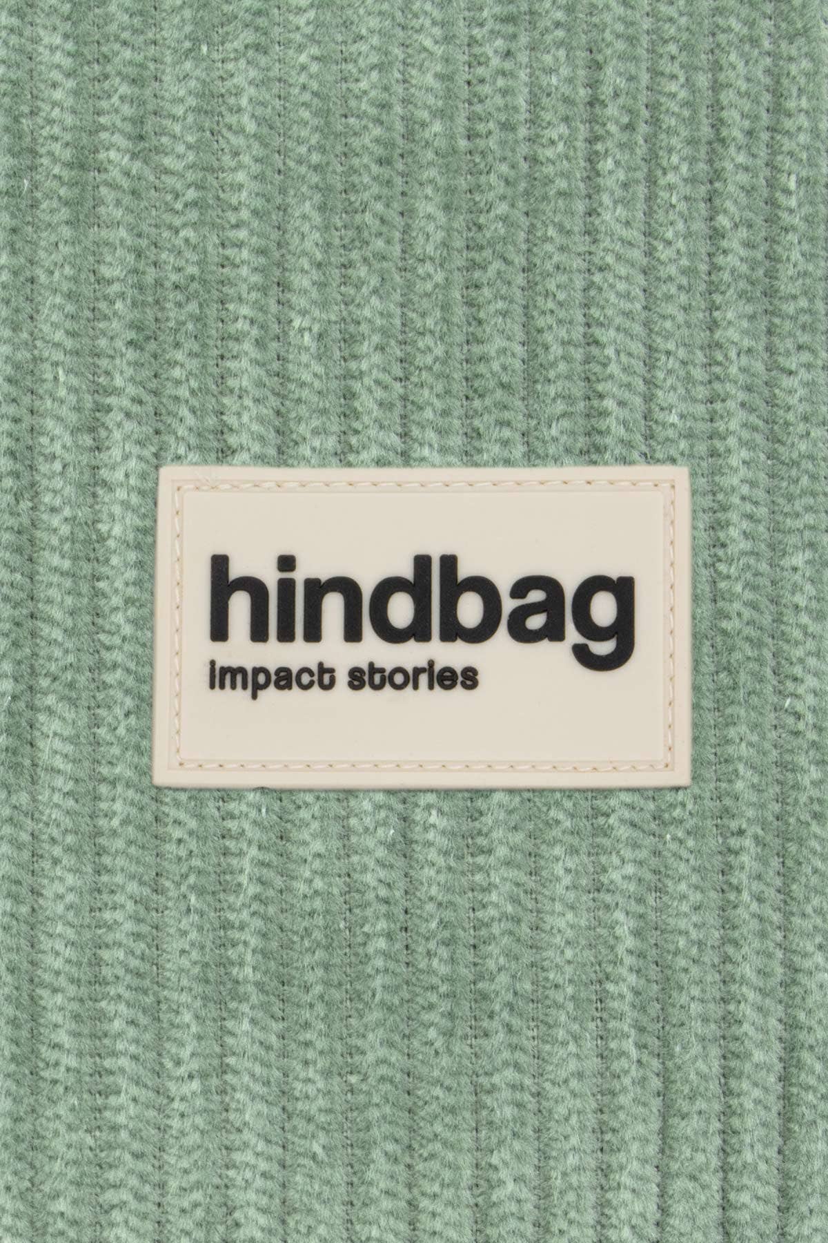 Hindbag Lili Corduroy Coin Purse, Mint Green