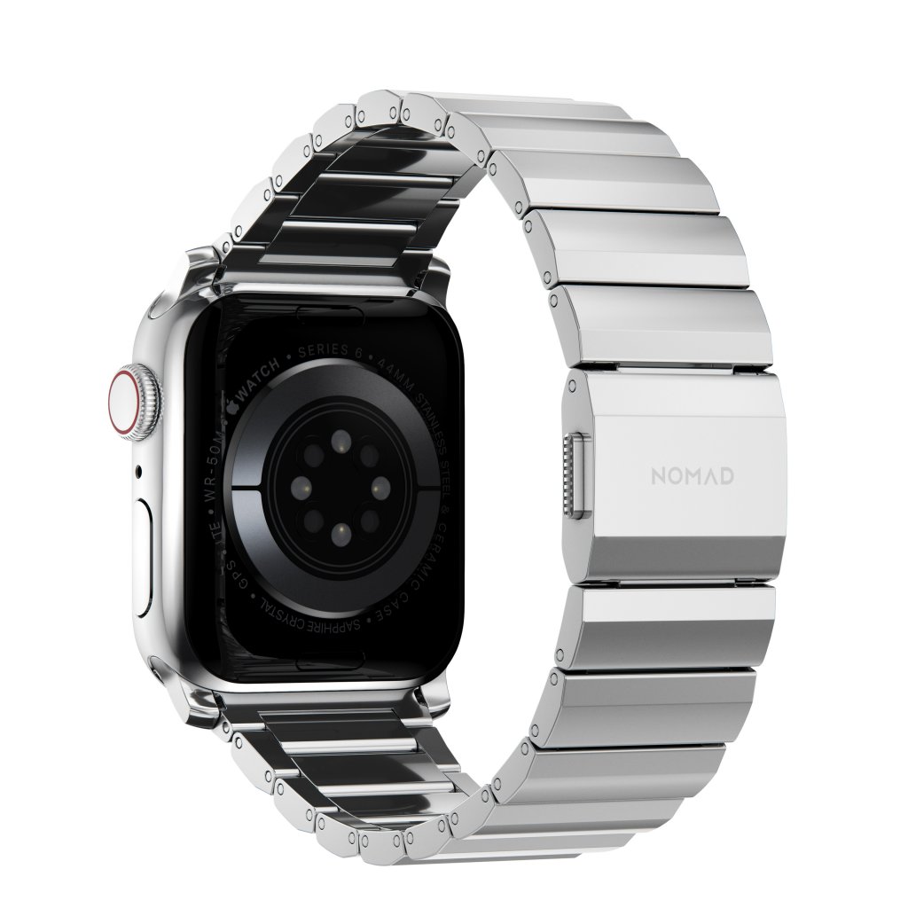 Nomad Steel Band Apple Watch 44/45mm/49mm, Silver