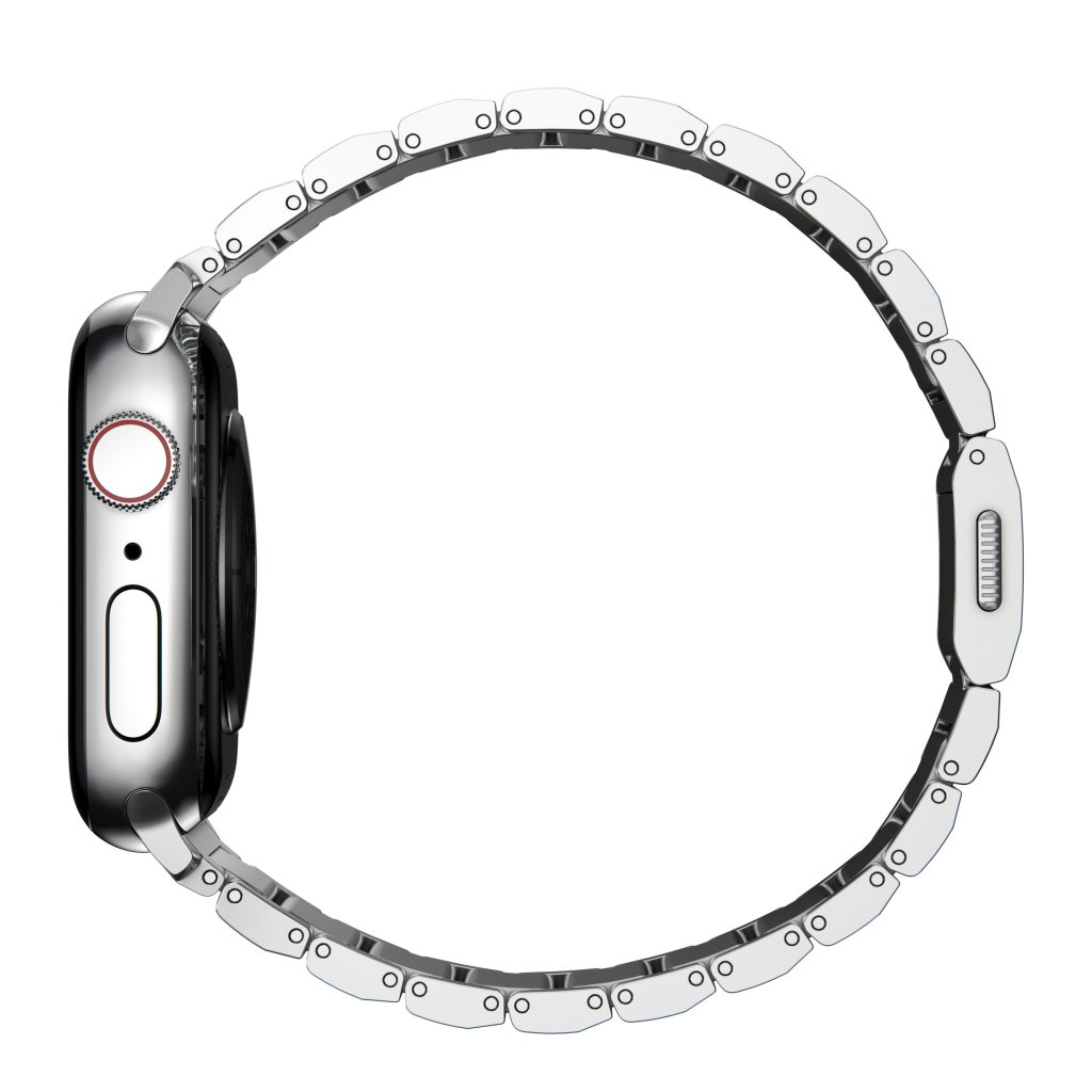 Nomad Steel Band Apple Watch 44/45mm/49mm, Silver