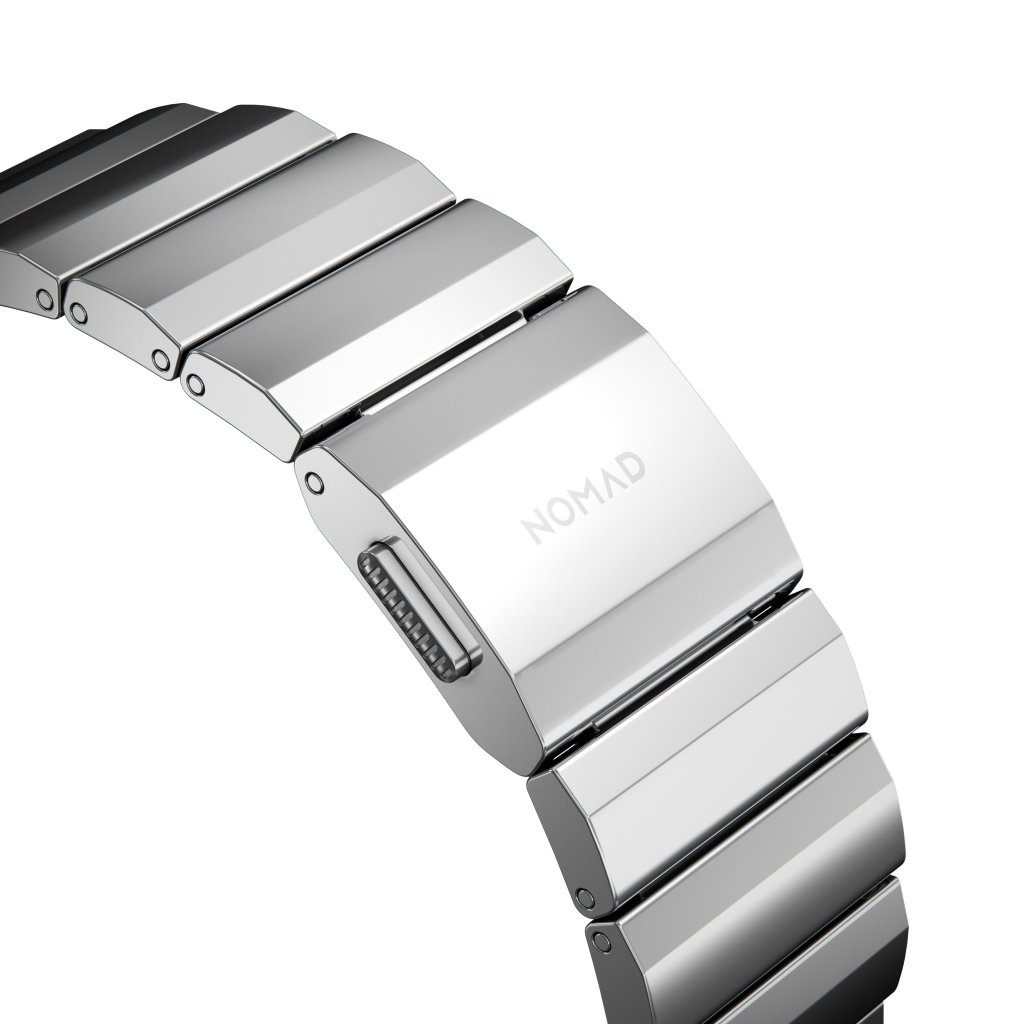 Nomad Steel Band Apple Watch 44/45mm/49mm, Silver