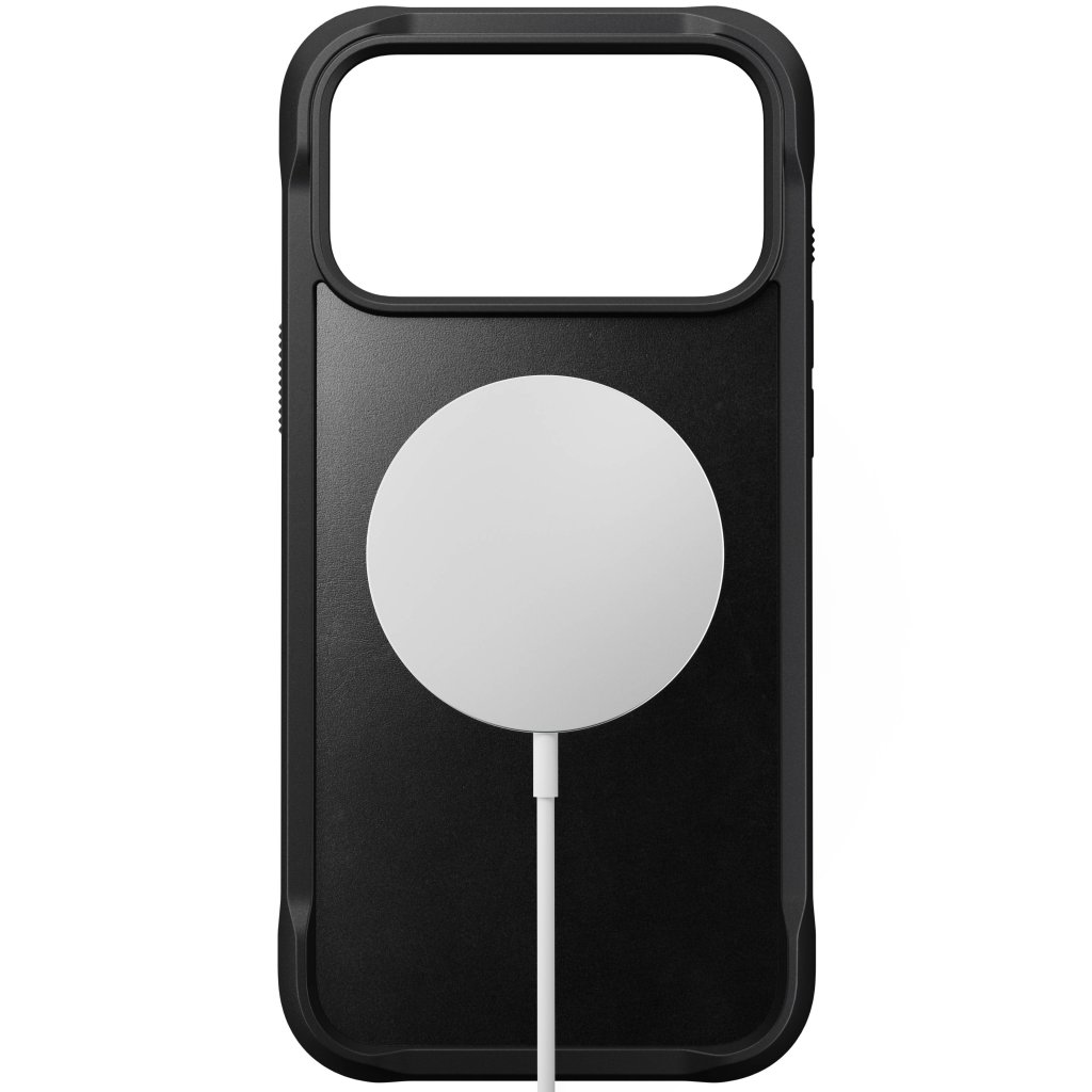 Nomad Rugged Horween Leather Case iPhone 17 Pro, Black