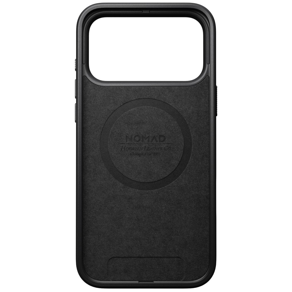 Nomad Modern Horween Leather Case iPhone 17 Pro Max, Black