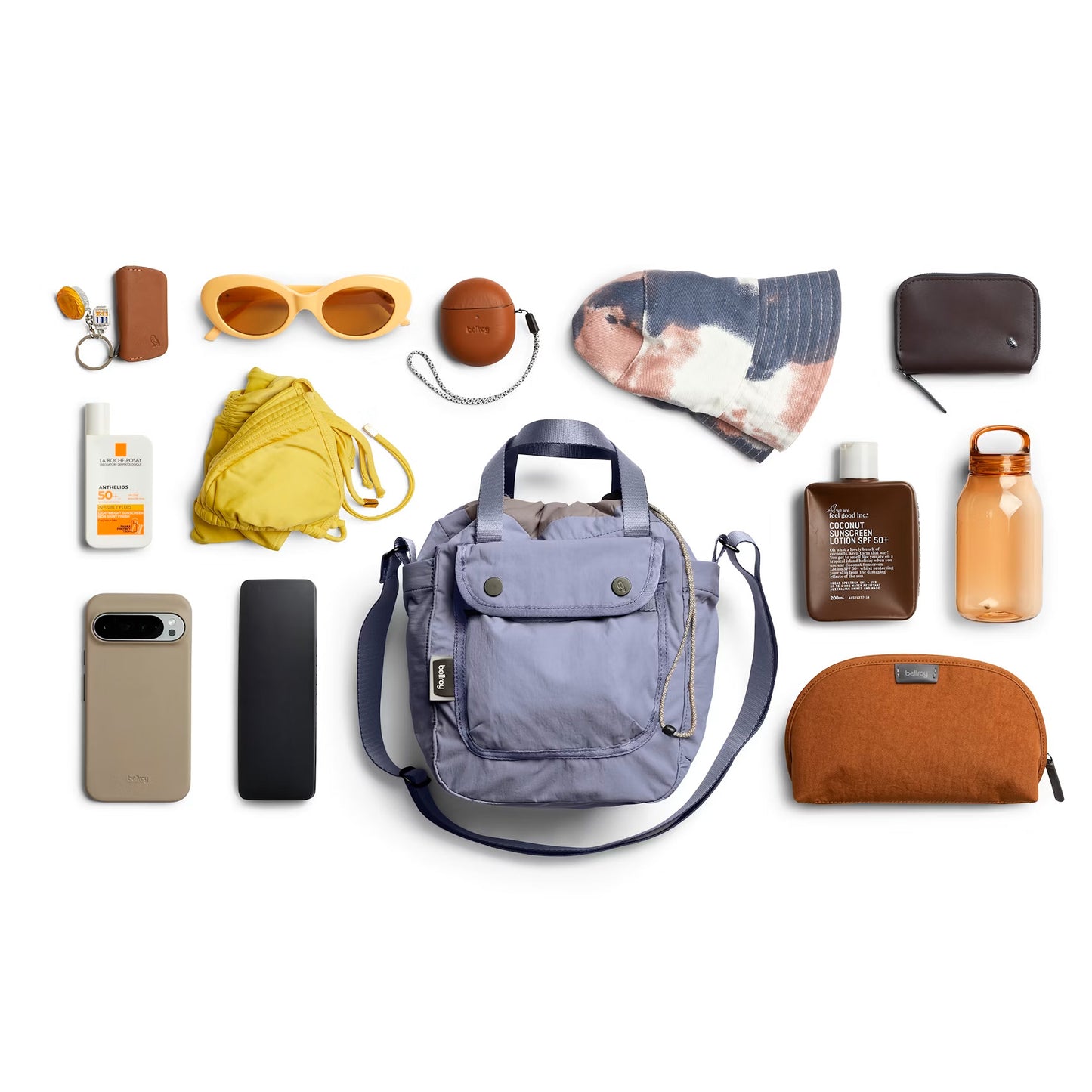 Bellroy Cinch Bucket Bag, Lilac Haze