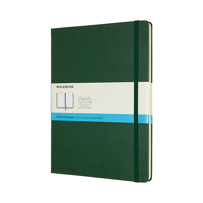Moleskine Classic XL Dotted (Hardcover), Myrtle Green