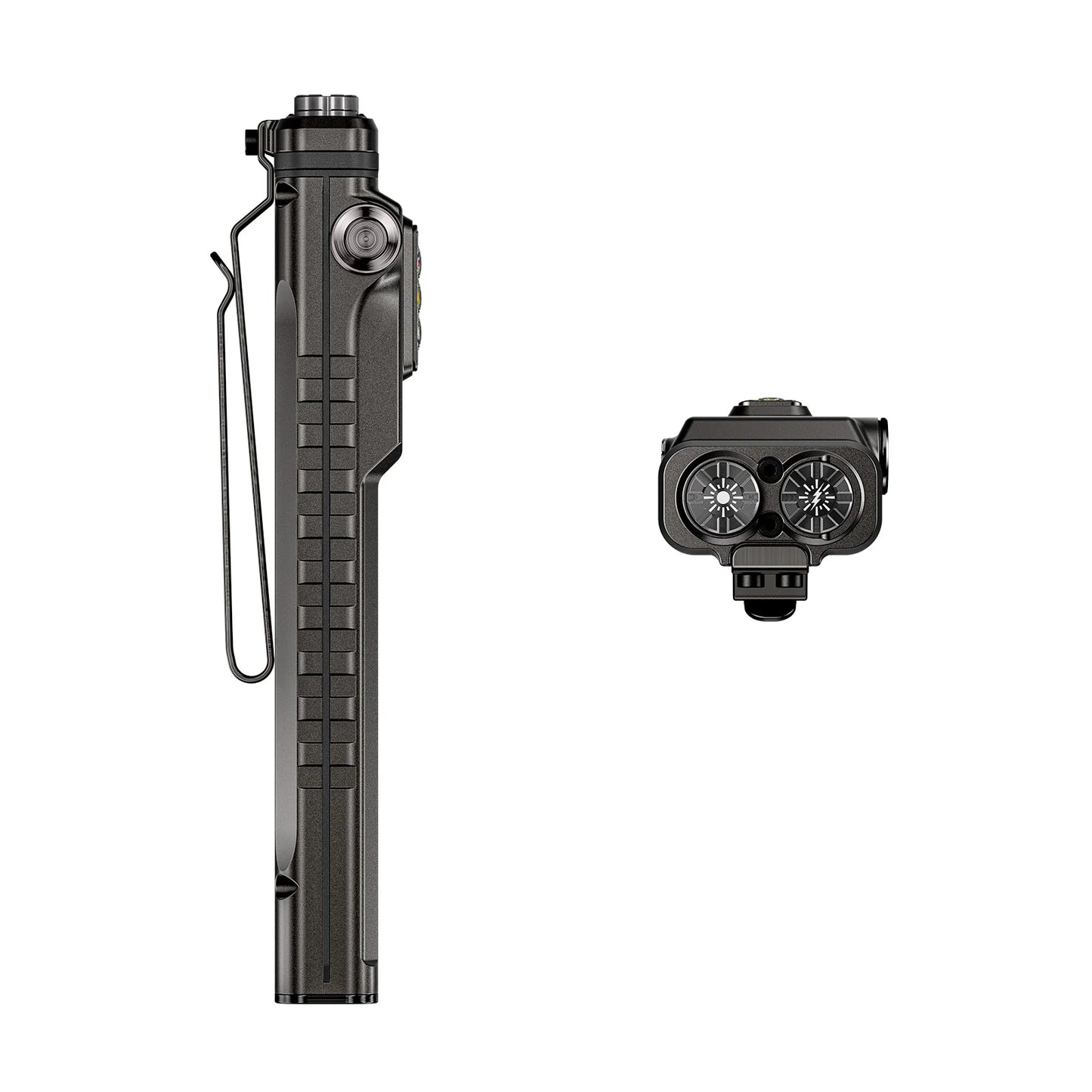 RovyVon Angel Eyes E90 Flat EDC Flashlight 7000K, Gunmetal