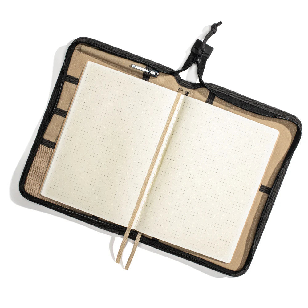 Lochby Field Folio A5, Charcoal Cream