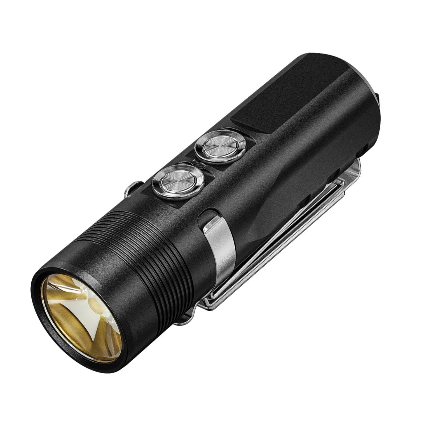 RovyVon Aurora A23 (G2) USB-C Compact EDC Flashlight 6500K, Black