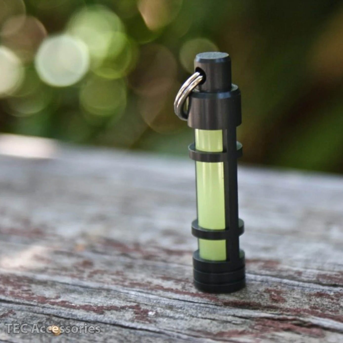 TEC-Accessoires TEC-A3 Embrite Glow Fob, Black / Agua Glow