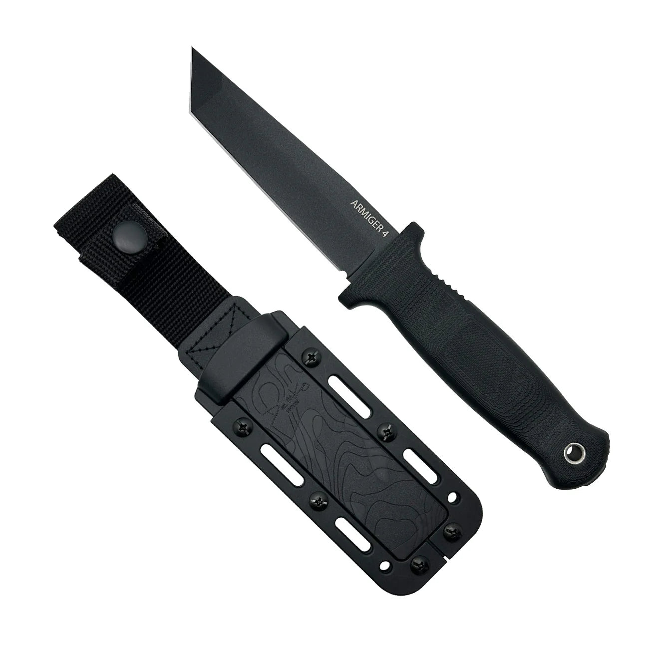 Demko Knives Armiger® 4 - Tanto, Black