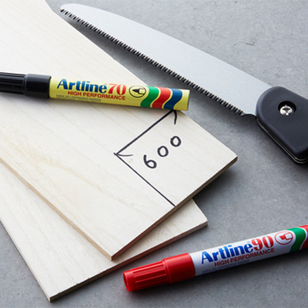 Artline 70 Permanent Merkepenn, 4-pakk