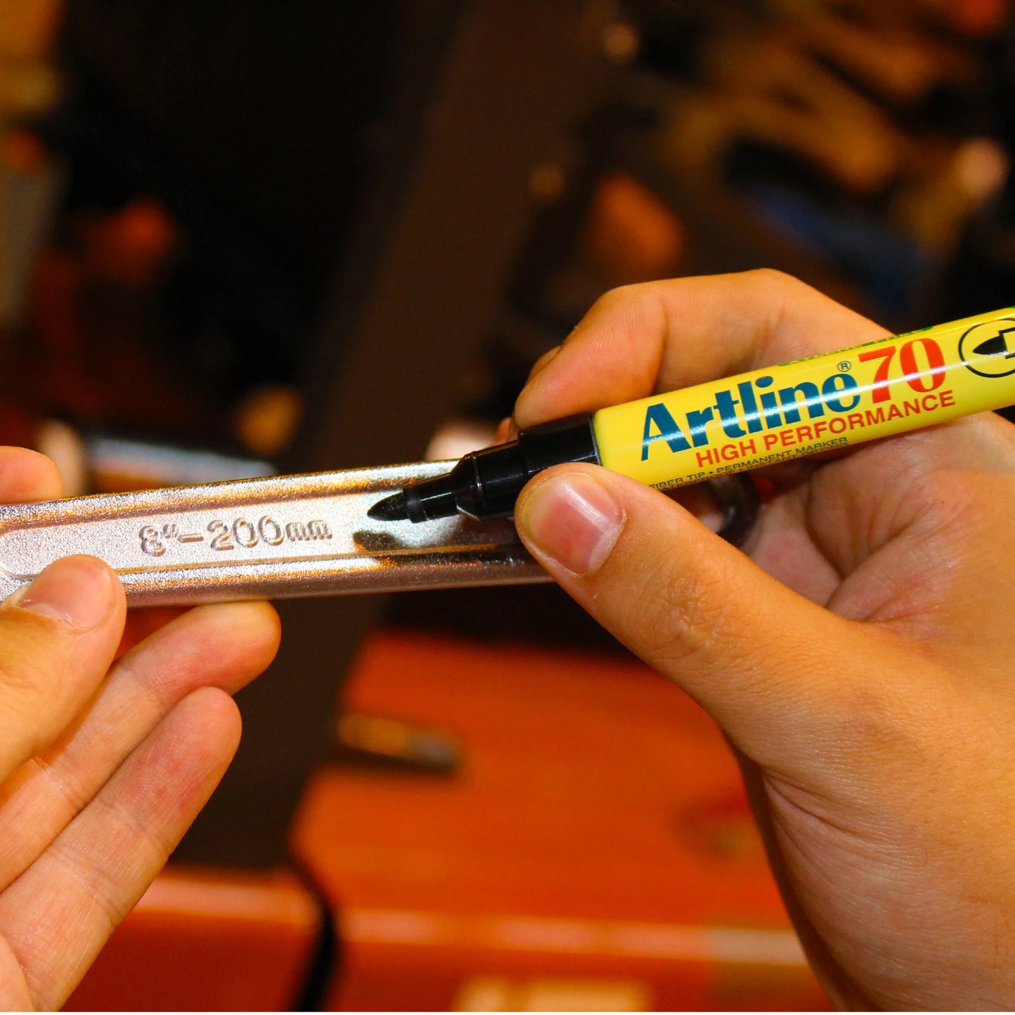 Artline 70 Permanent Merkepenn, 4-pakk