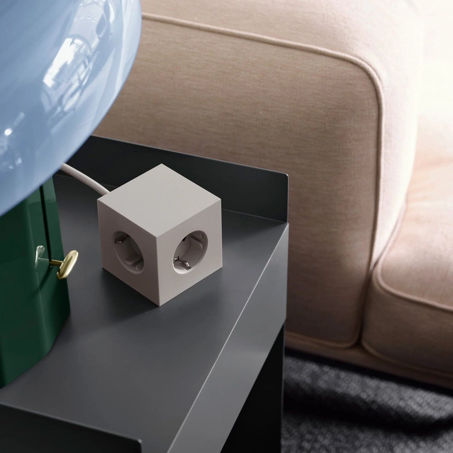 Avolt Square 1 Skjøteledning USB-C 3M (30W), Nomad Sand