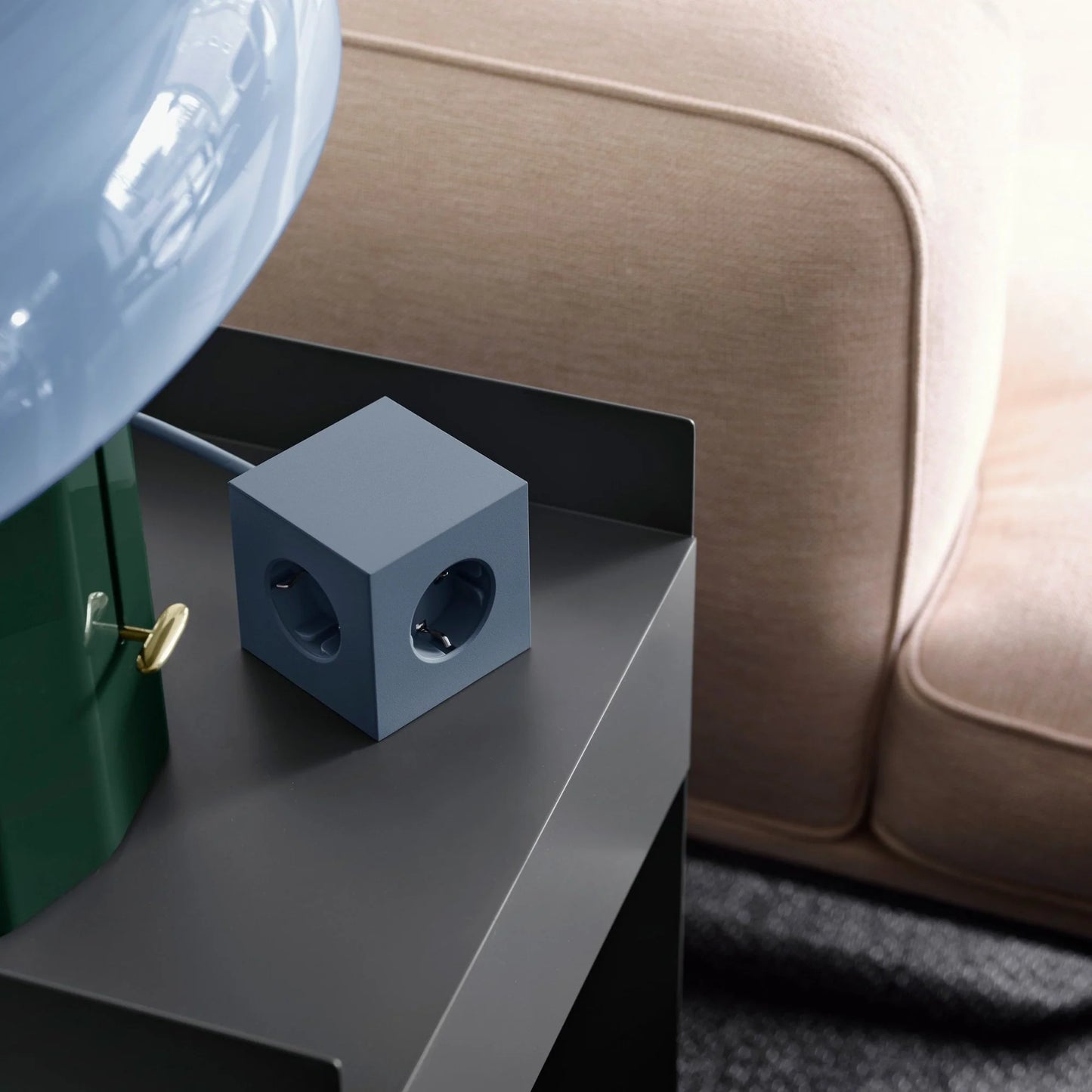Avolt Square 1 Skjøteledning USB-C 3M (30W), Shark Blue