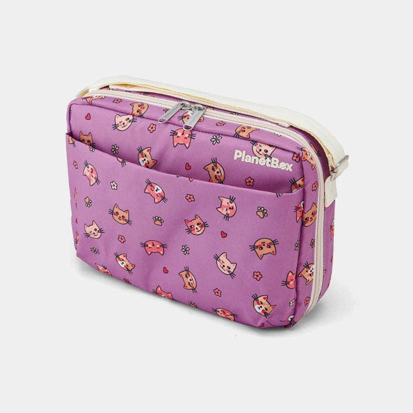 PlanetBox Adventurer Insulated Lunch Bag, Cats Meow