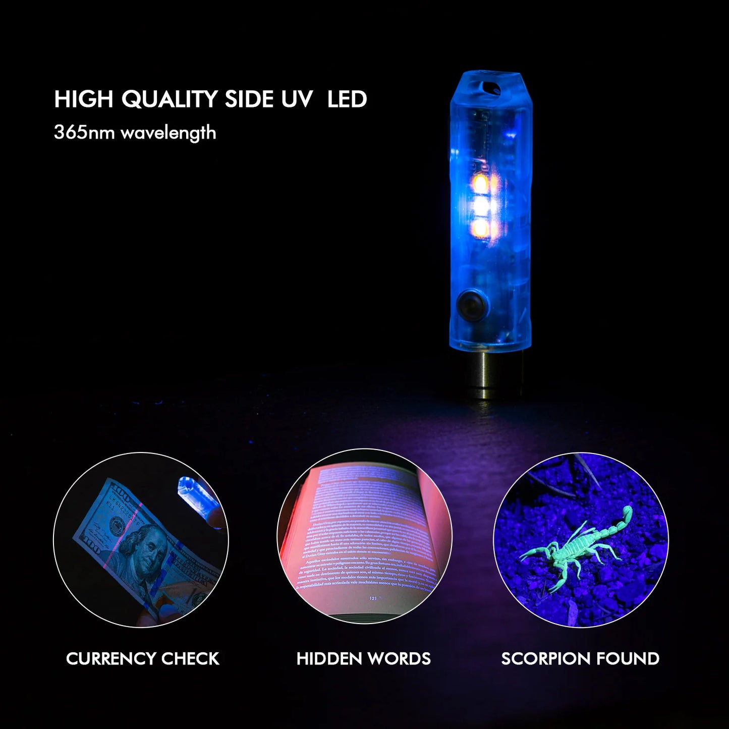 RovyVon Aurora A8 Pro UV-C, UV/White