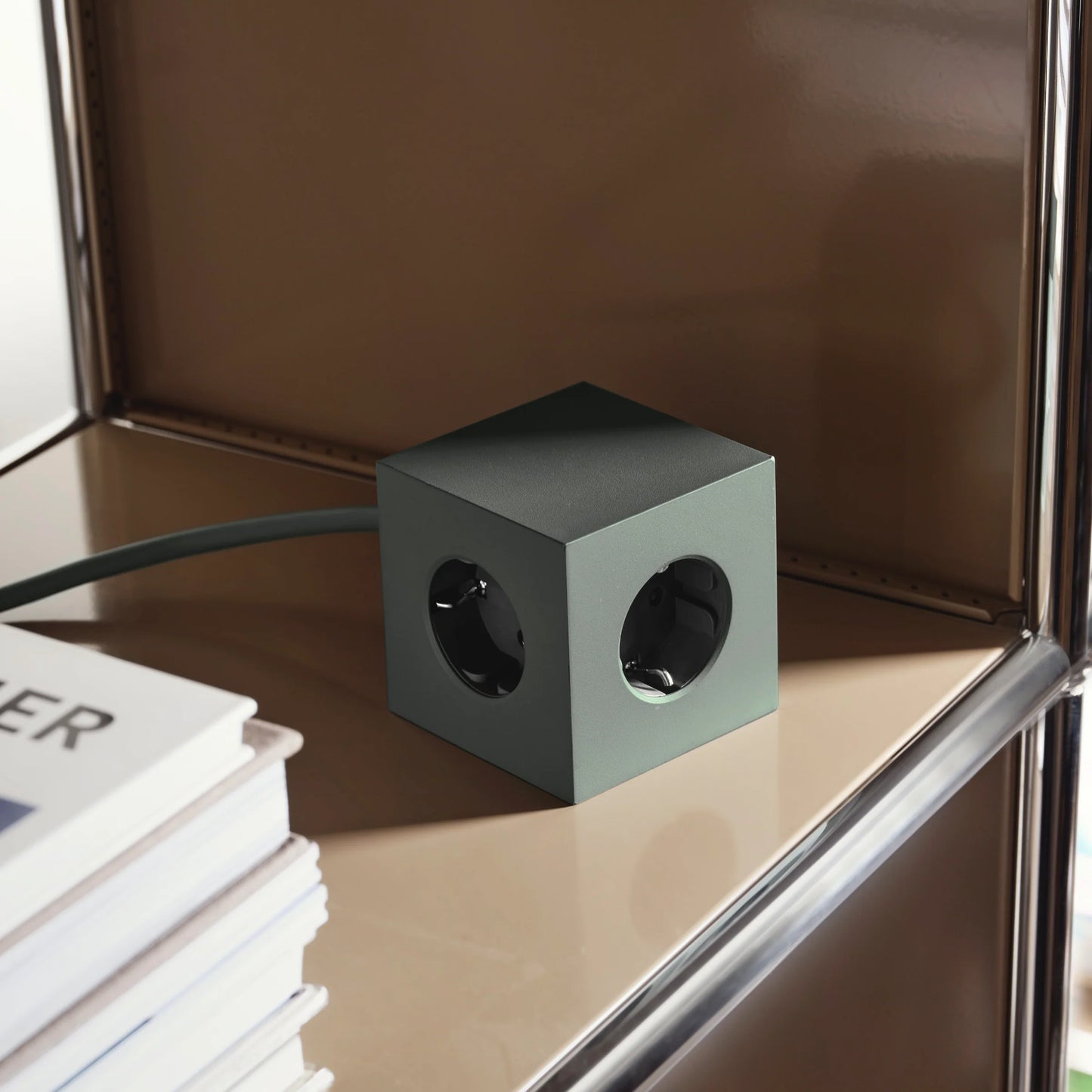 Avolt Square 1 Skjøteledning USB-C 1.8M (30W), Oak Green